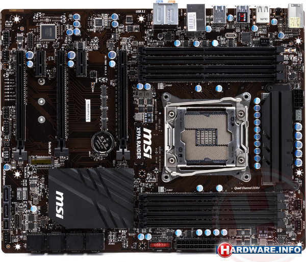 MSI X99A Raider