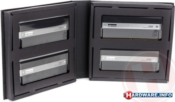 Klevv Cras 16GB DDR4-3000 CL16 quad kit