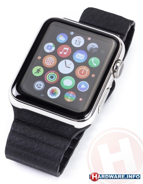 Apple Watch OLED 42mm Black Sport Band Black