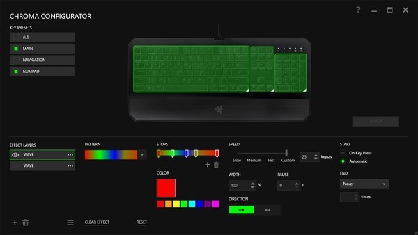 Razer DeathStalker Chroma Gaming Keyboard (US)