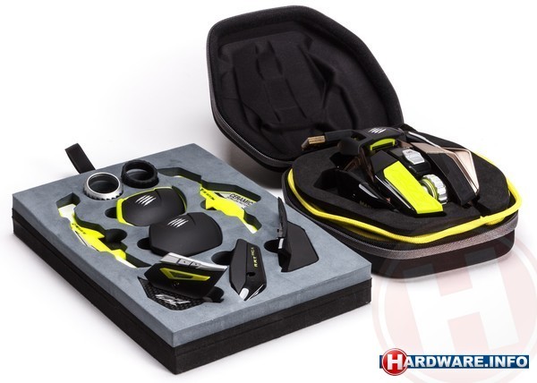 Mad Catz R.A.T. Pro X Gaming Mouse Pixart 9800 Black/Green