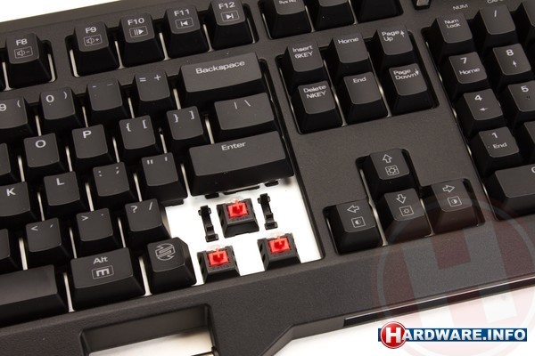 Sharkoon Shark Zone MK80 RGB Red