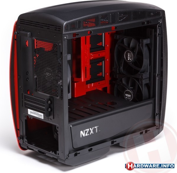 NZXT Manta Window Black + Red