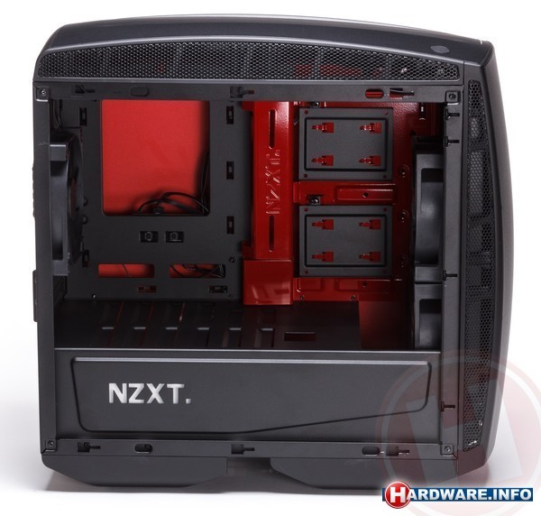 NZXT Manta Window Black + Red