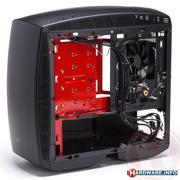 NZXT Manta Window Black + Red