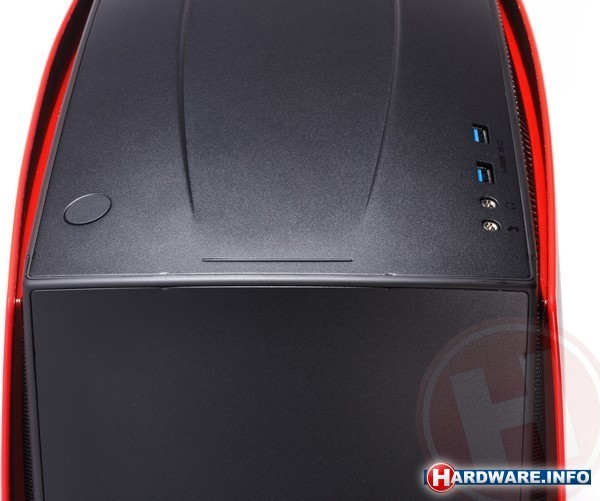 NZXT Manta Window Black + Red