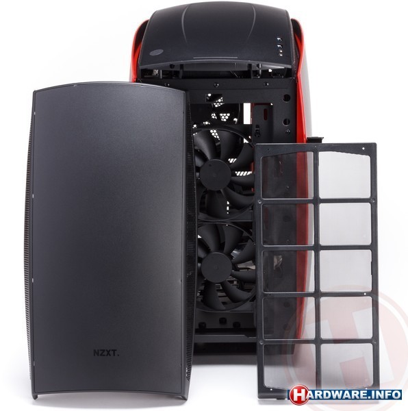 NZXT Manta Window Black + Red