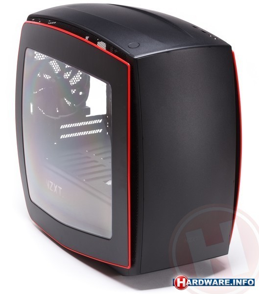 NZXT Manta Window Black + Red