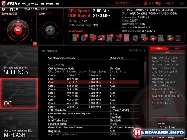 Intel Core i7 6950X Boxed