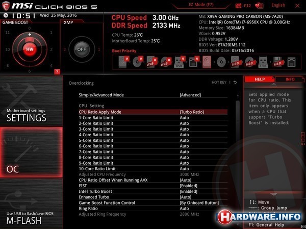 Intel Core i7 6950X Boxed