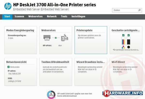 HP Deskjet 3720 Blue