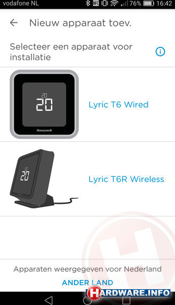 Honeywell Lyric T6R