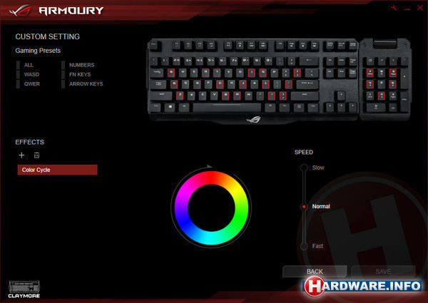 Asus RoG Claymore (Cherry MX Brown)