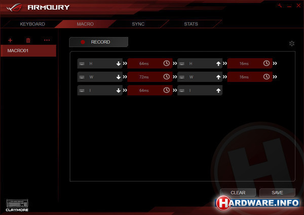 Asus RoG Claymore (Cherry MX Brown)