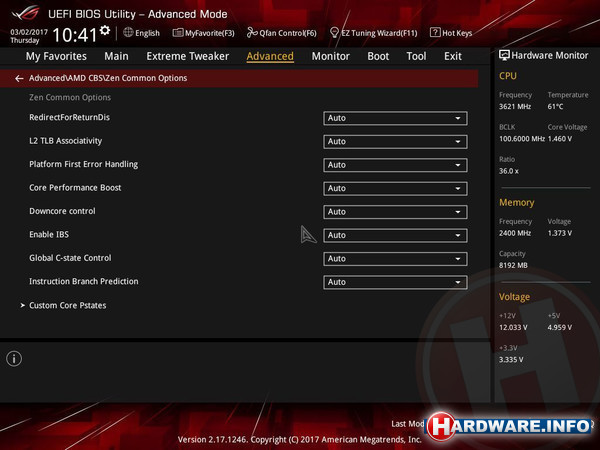 Asus RoG Crosshair VI Hero