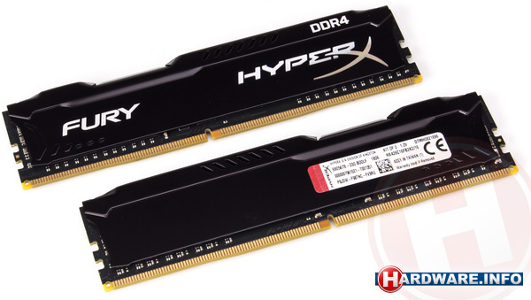 Kingston HyperX Fury Black 16GB DDR4-2666 CL16 kit