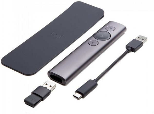 Logitech Spotlight Presentation Remote Grey