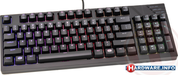 Cooler Master MasterKeys Pro M RGB Cherry MX Brown, Black (US)