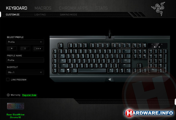 Razer BlackWidow Chroma V2 Yellow