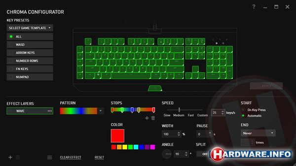 Razer BlackWidow Chroma V2 Yellow