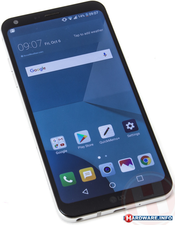 LG Q6 32GB Ice Platinum