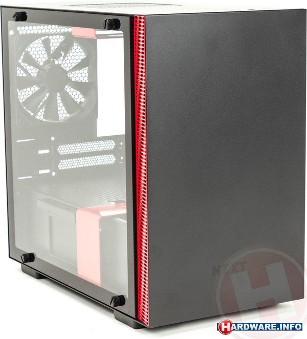 NZXT H200i Window Black/Red