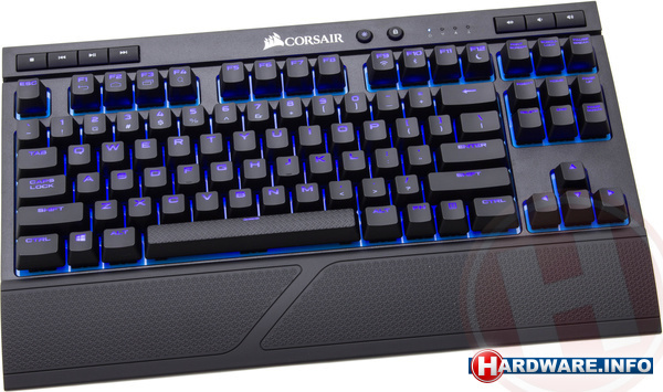 Corsair Gaming K63 Wireless Blue LED Cherry MX Red Black (US)