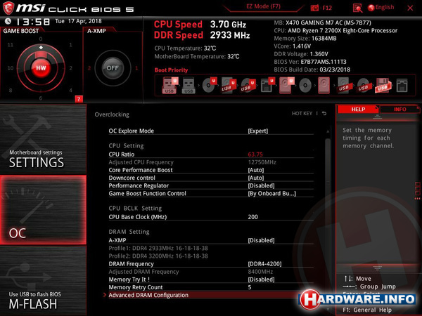 MSI X470 Gaming M7 AC