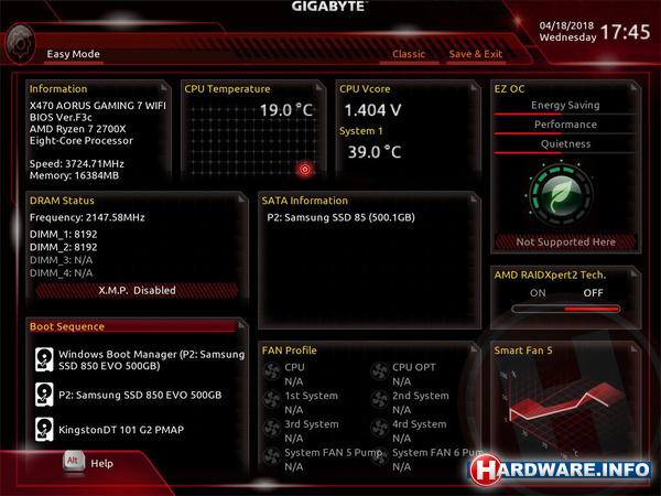 Gigabyte X470 Aorus Gaming 7 WiFi