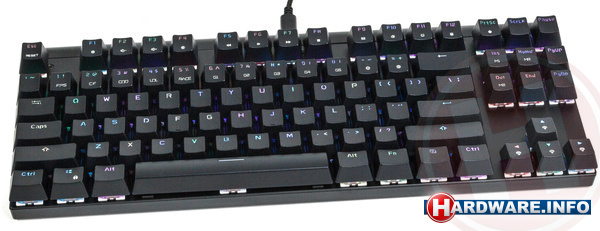 Motospeed CK101 RGB Black Red switches
