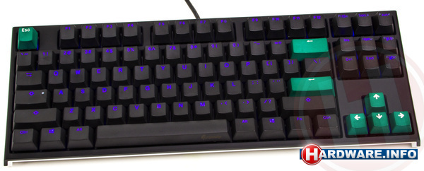 Ducky One 2 TKL Blue LED Double Shot PBT MX Brown (US)