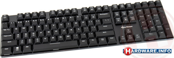 Sharkoon PureWriter RGB Kailh Red Black