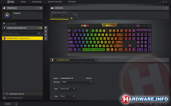 Corsair K70 RGB MK.2 Rapidfire MX Speed