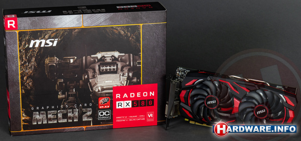 MSI Radeon RX 580 Mech 2 OC 8GB