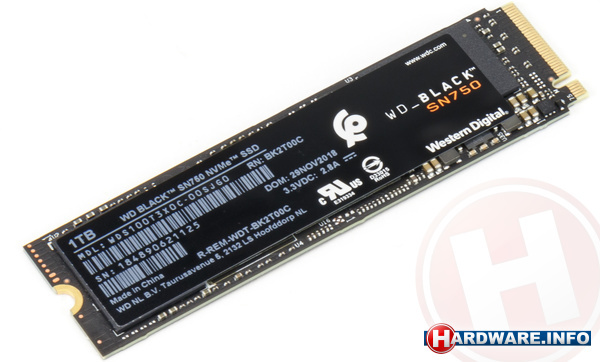 Western Digital WD Black SN750 1TB (M.2)