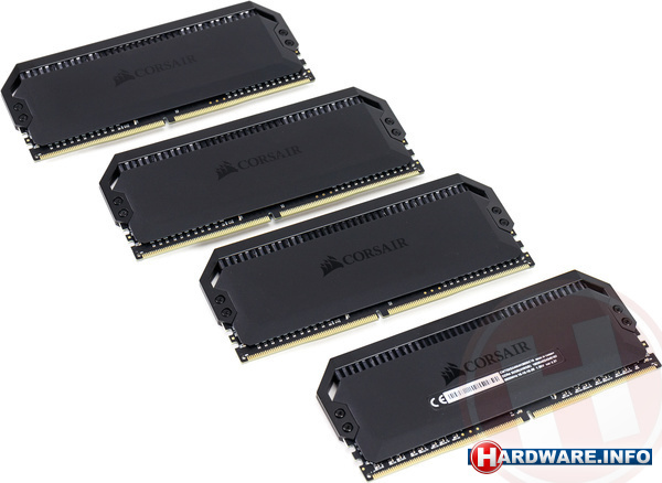 Corsair Dominator Platinum RGB 32GB DDR4-3600 CL16 quad kit