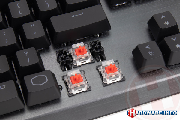 Cooler Master CK350 RGB Outemu-Red Black (US)