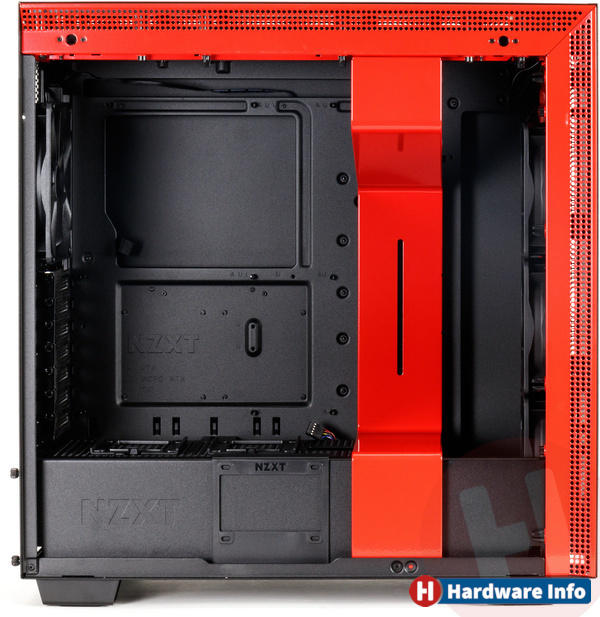 NZXT H710 Window Black/Red