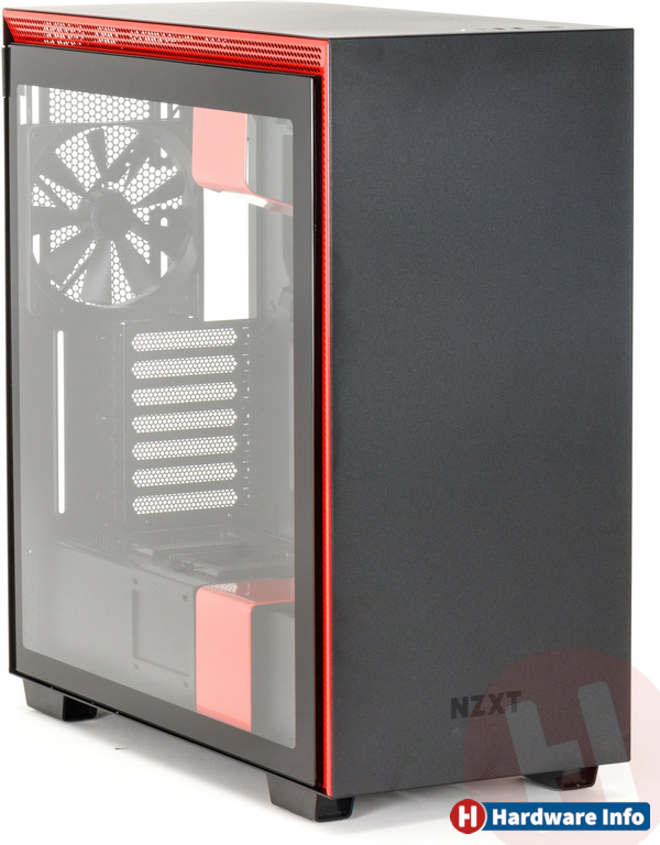 NZXT H710 Window Black/Red