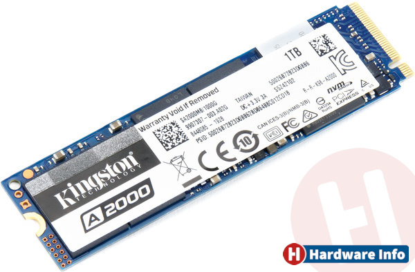 Kingston A2000 SSD 1TB (M.2 2280)