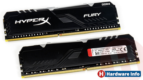 Kingston HyperX Fury RGB Black 16GB DDR4-3200 CL16 kit