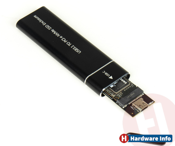 No-name USB 3.1 to M.2 NVMe PCIe SSD Enclosure
