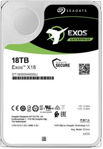 Seagate Exos X18 18TB